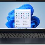 Lenovo IdeaPad 1 15.6" FHD Touchscreen (1920 x 108) Laptop, Intel Core i5-1235U, 8 GB RAM, 512 GB SSD, Windows 11 in S Mode, Wi-Fi, Abyss Blue, 82QD00HMUS