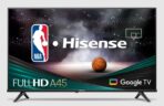 Hisense 32A45K 32" Class A4 Series Full HD (1080p) LED Google Smart TV Bluetooth 5.0 Chromecast Built-in