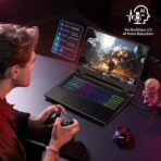 Acer Nitro 17 Gaming Laptop | AMD Ryzen 5 8645HS Hexa-Core AI Capable Processor | NVIDIA GeForce RTX 4050 Laptop GPU | 17.3" FHD IPS 165Hz Display | 16GB DDR5 | 512GB SSD | Wi-Fi 6E | AN17-42-R61S - Image 9