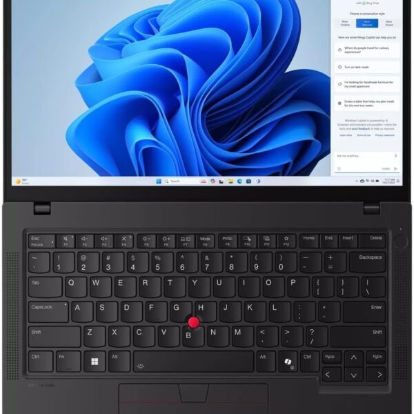 Lenovo ThinkPad T14 Gen 5 Business Laptop (Intel AI Ultra 7 155U 12-Core, 32GB DDR5 RAM, 1TB PCIe SSD, Intel Graphics, 14" WUXGA (1920 x 1200), IPS, Anti-Glare, Touch, Fingerprint, WiFi, Win 11 Pro)