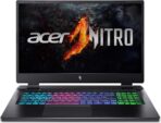 Acer Nitro 17 Gaming Laptop | AMD Ryzen 5 8645HS Hexa-Core AI Capable Processor | NVIDIA GeForce RTX 4050 Laptop GPU | 17.3" FHD IPS 165Hz Display | 16GB DDR5 | 512GB SSD | Wi-Fi 6E | AN17-42-R61S
