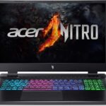 Acer Nitro 17 Gaming Laptop | AMD Ryzen 5 8645HS Hexa-Core AI Capable Processor | NVIDIA GeForce RTX 4050 Laptop GPU | 17.3" FHD IPS 165Hz Display | 16GB DDR5 | 512GB SSD | Wi-Fi 6E | AN17-42-R61S
