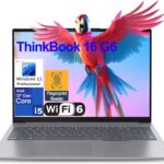 Lenovo ThinkBook 16 G6 16" FHD+ Business Laptop Computer, 13th Gen Intel Octa-Core i5-13420H (Beat i7-1355U), 32GB DDR5 RAM, 1TB PCIe SSD, WiFi 6, BT 5.2, Fingerprint Reader, Windows 11 Pro, AZ-XUT